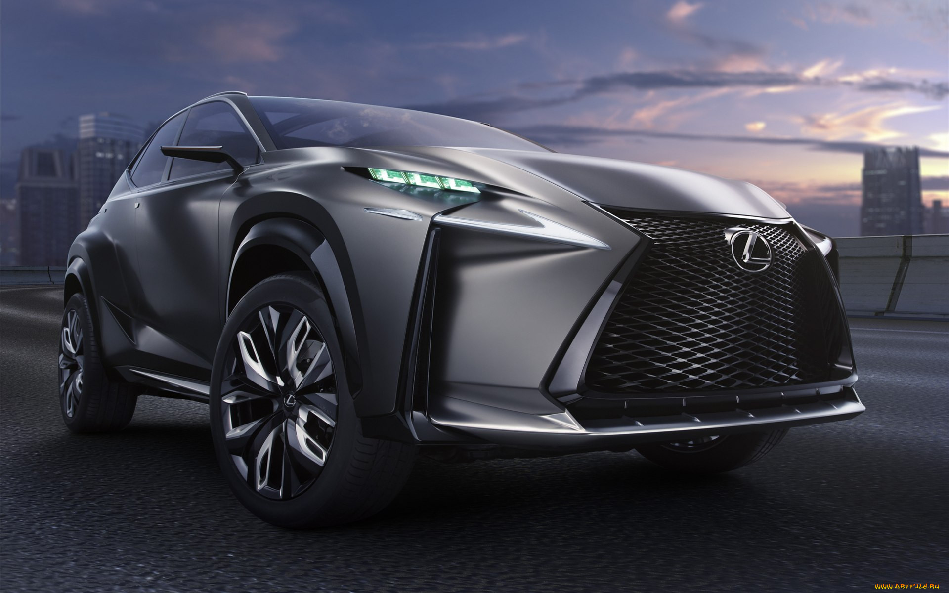 , lexus, concept, turbo, lf-nx